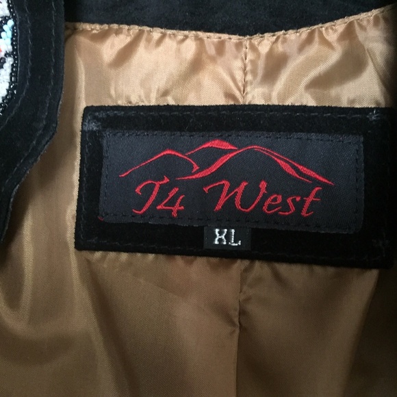 T4 West Ladies Suede Fringed Jacket - Picture 6 of 7